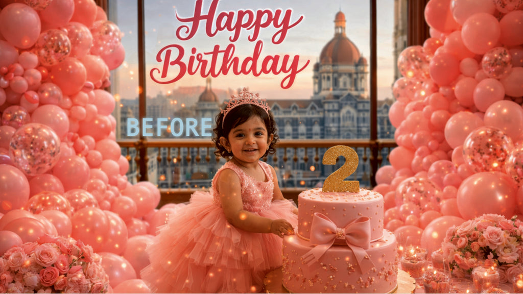Divine Sanskrit Birthday Video Kit – Premium Golden Frame + Particle Overlay Bundle (Commercial License Included)